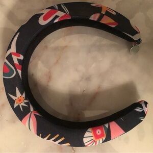 Celia B Puff Silk Fabric Headband